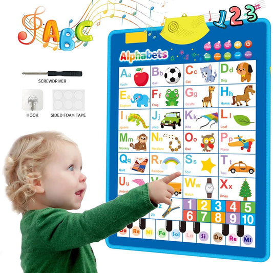Tableau éducatif interactif 6-en-1