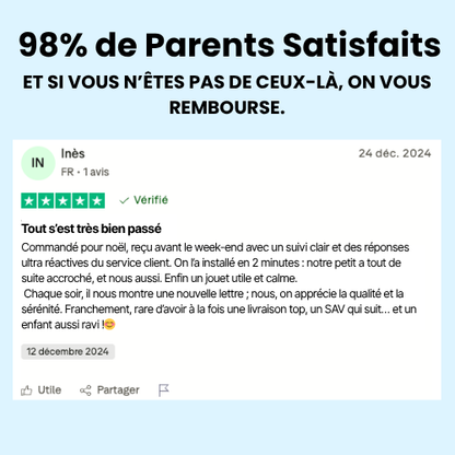 Tableau éducatif interactif 6 en 1